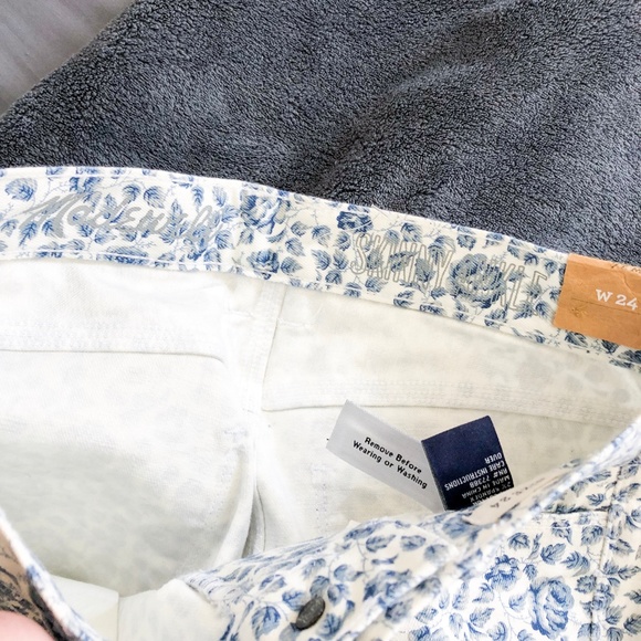 NWT Madewell Skinny Floral Ankle Jeans - Picture 5 of 5